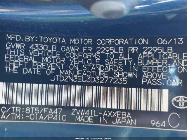 Toyota Prius v Two
