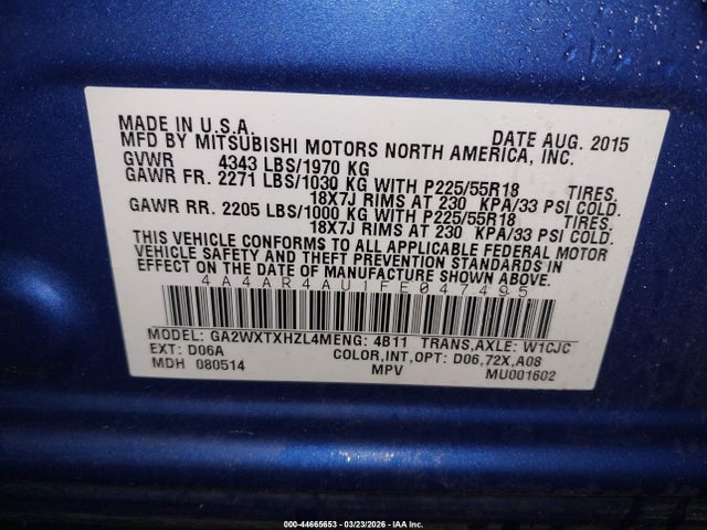 Mitsubishi Outlander Se