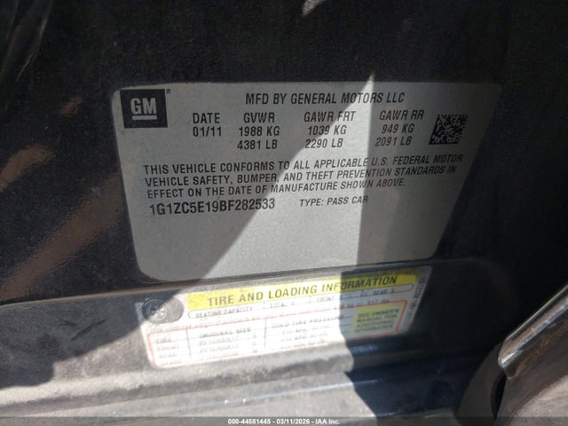 Chevrolet Malibu 1lt