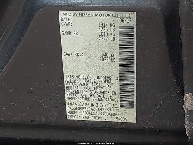 Nissan Altima 2.5 S