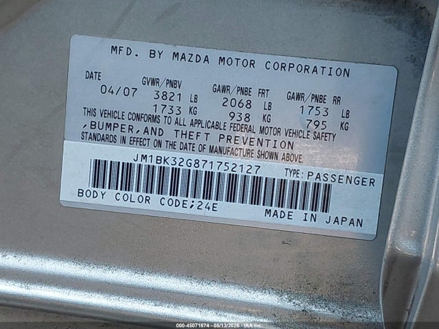 Mazda Mazda3 I Sport