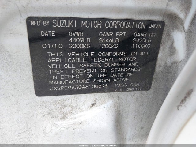 Suzuki Kizashi Se