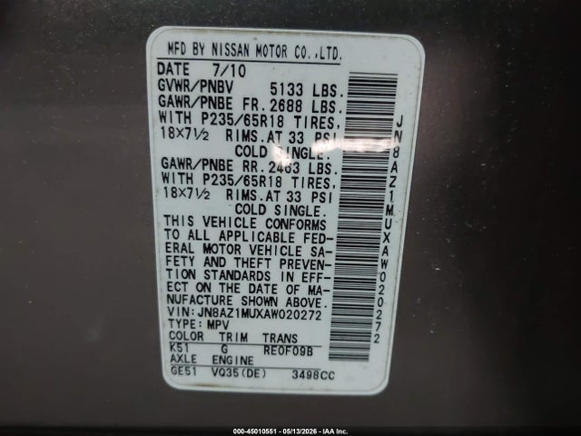 Nissan Murano Sl