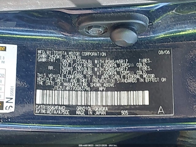 Toyota 4Runner Sr5 V6