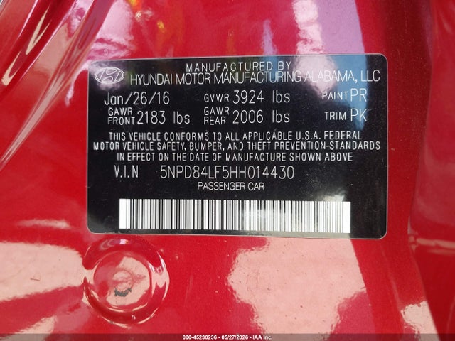 Hyundai ELANTRA Se