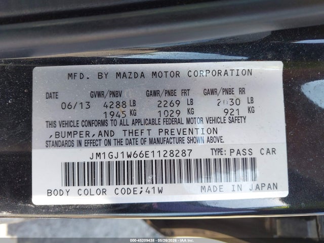 Mazda Mazda6 I Grand Touring