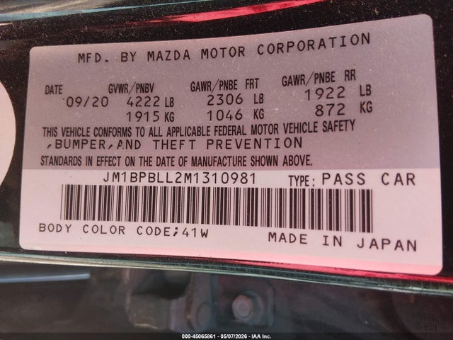 Mazda Mazda3 Preferred