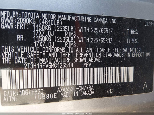 Toyota RAV4 Le