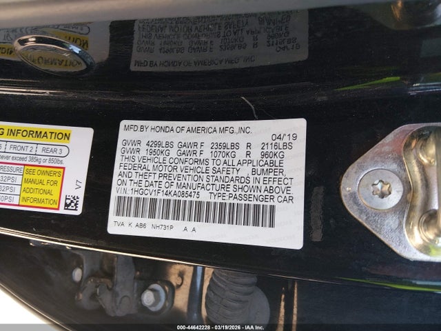 Honda Accord Lx