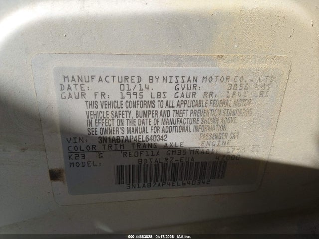 Nissan Sentra Sr