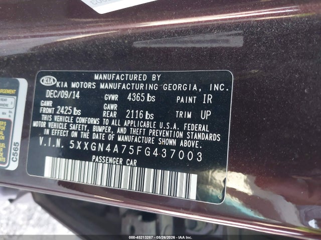 Kia Optima Ex