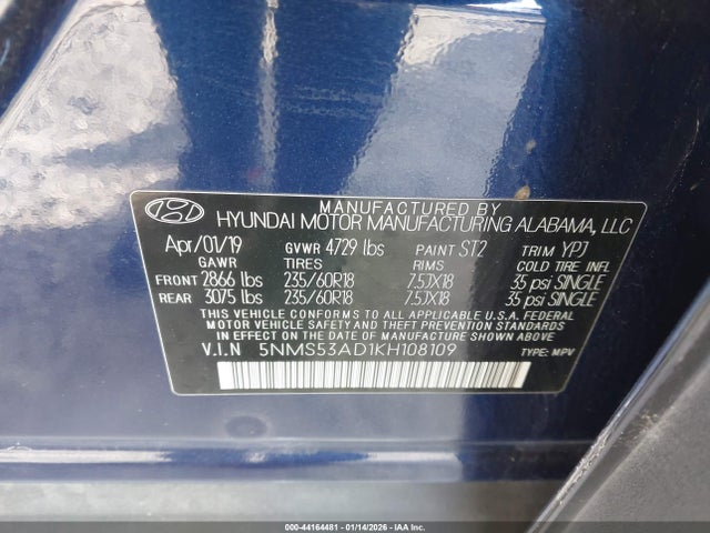 Hyundai SANTA FE Limited