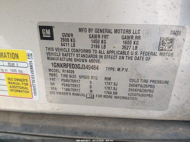 Chevrolet Traverse Ls