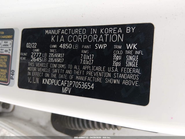 Kia Sportage Lx