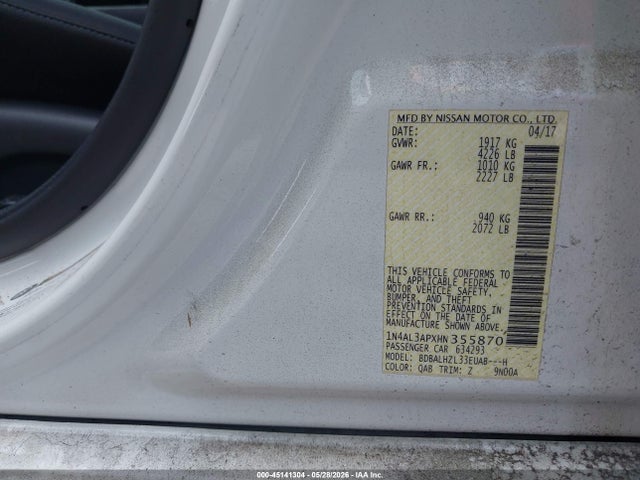 Nissan Altima 2.5 Sr