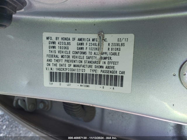 Honda Accord Lx