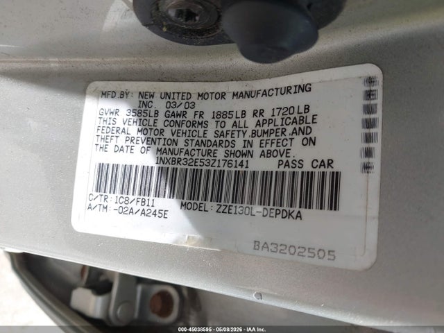 Toyota Corolla Ce