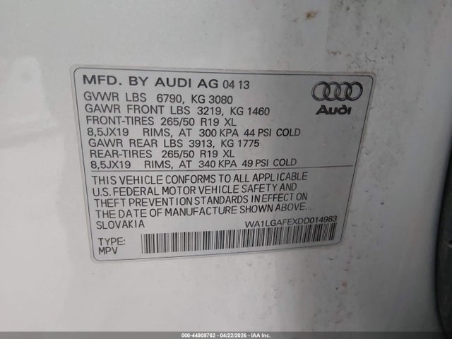 Audi Q7 3.0t Premium