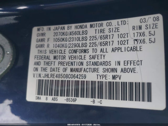 Honda CR-V Ex