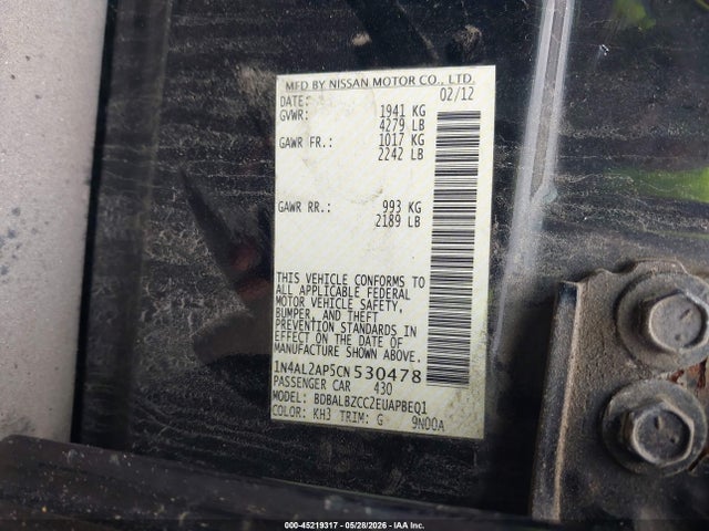 Nissan Altima 2.5 S