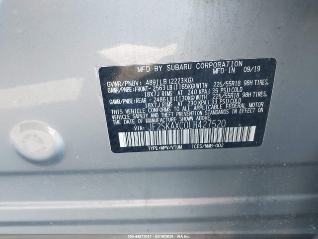 Subaru Forester Touring