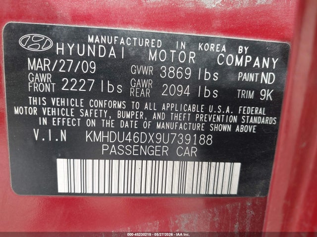 Hyundai ELANTRA Gls