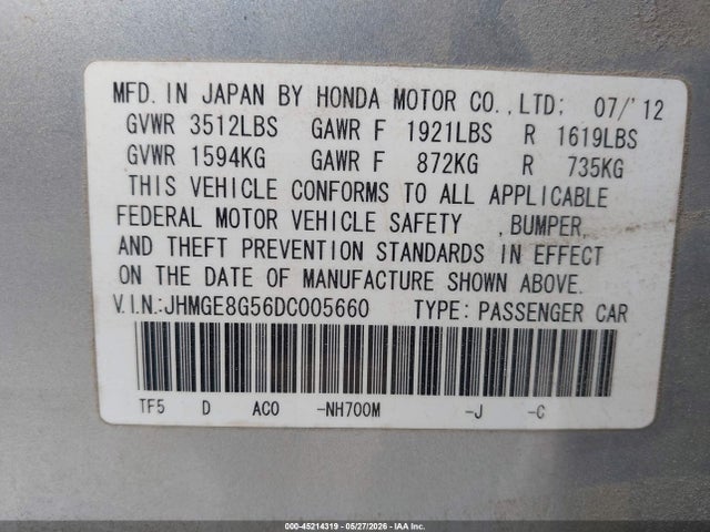 Honda Fit Sport