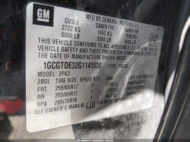 Chevrolet Colorado Z71