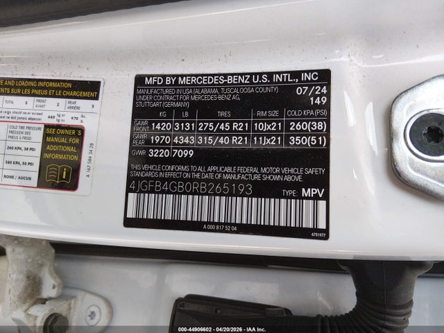 Mercedes-Benz GLE 4matic