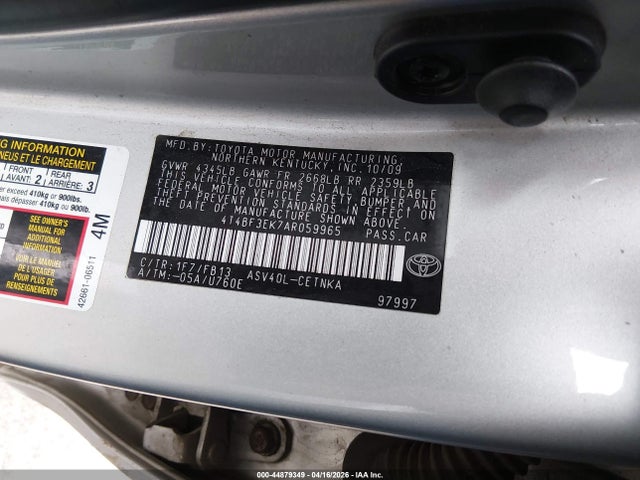 Toyota Camry Le