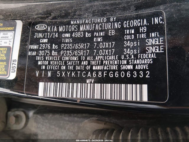 Kia Sorento Lx