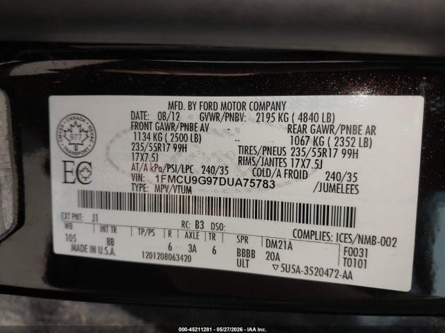 Ford Escape Se