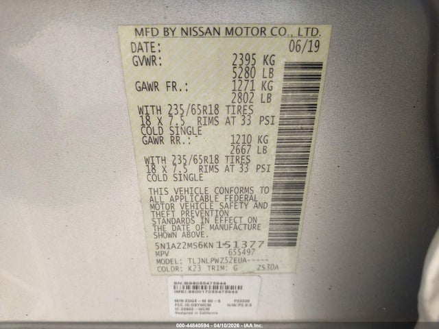 Nissan Murano S