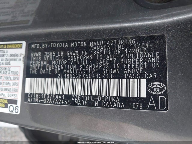Toyota Corolla Ce