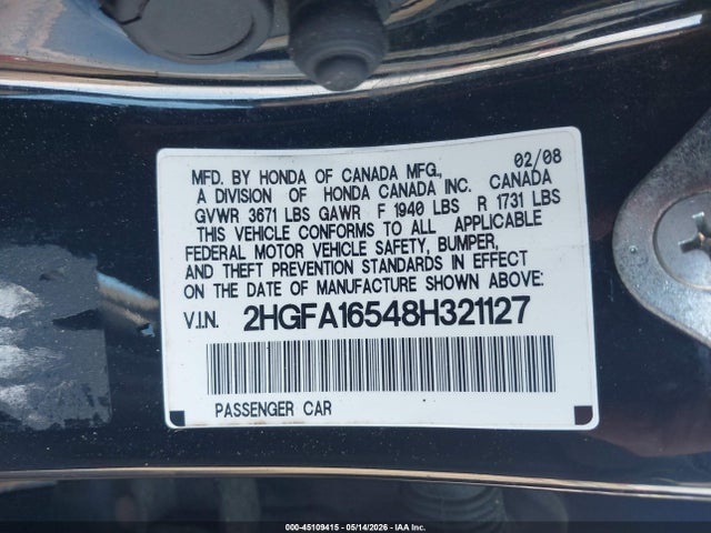 Honda Civic Lx