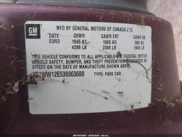 Chevrolet Monte Carlo Ls