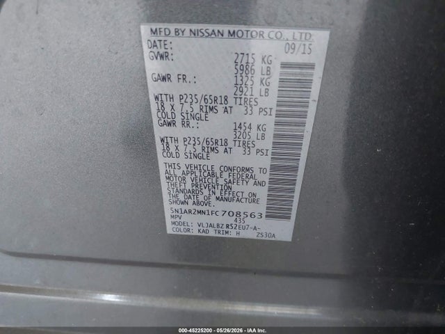 Nissan Pathfinder S
