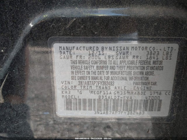 Nissan Sentra Sv