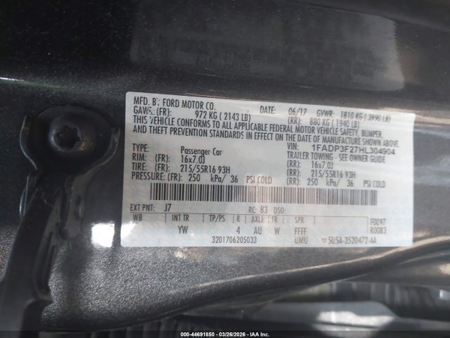 Ford Focus Se