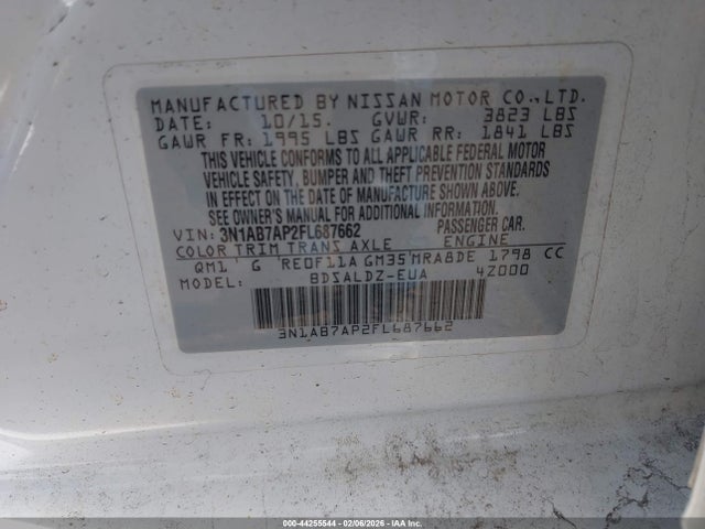 Nissan Sentra Sv