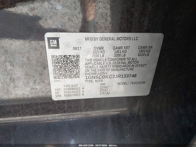 Chevrolet Tahoe Lt