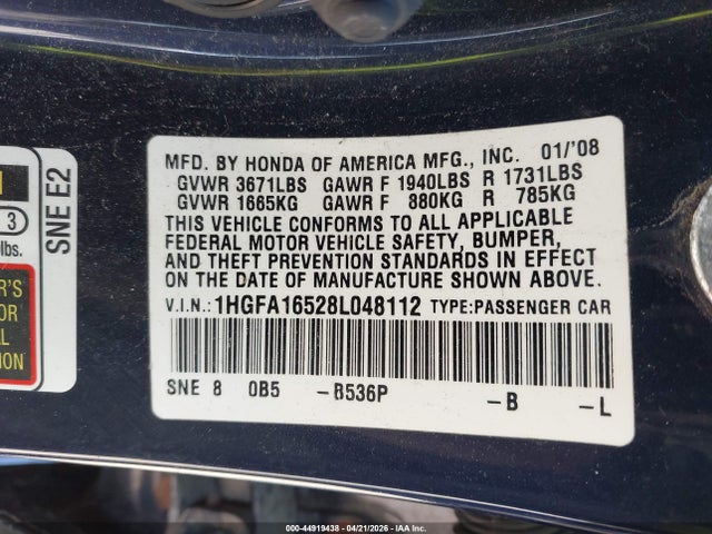 Honda Civic Lx