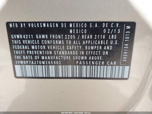 Volkswagen Jetta 2.5l Se
