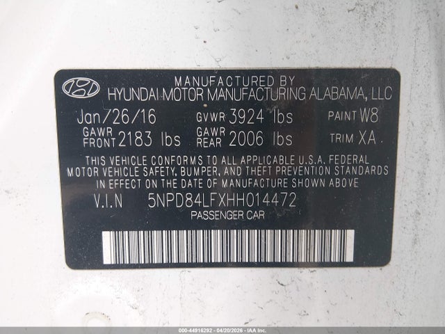 Hyundai ELANTRA Se