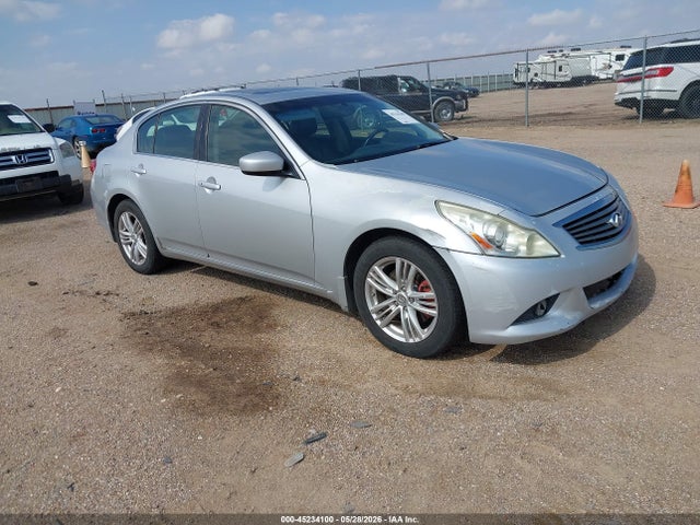 Salvage INFINITI G37x Image