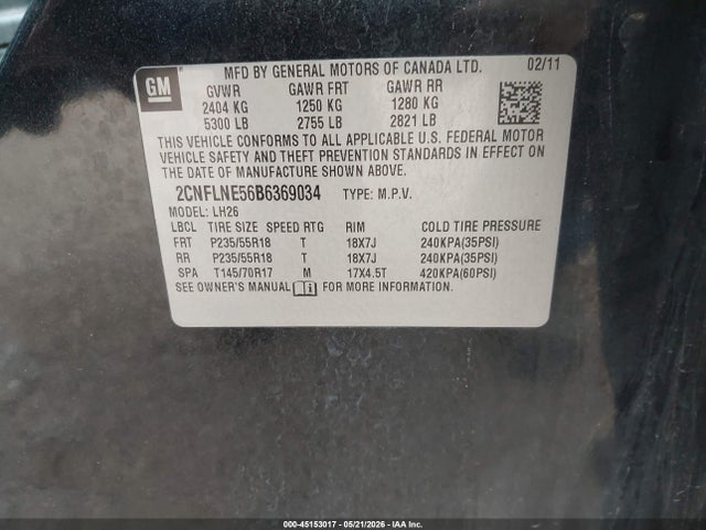 Chevrolet Equinox 2lt