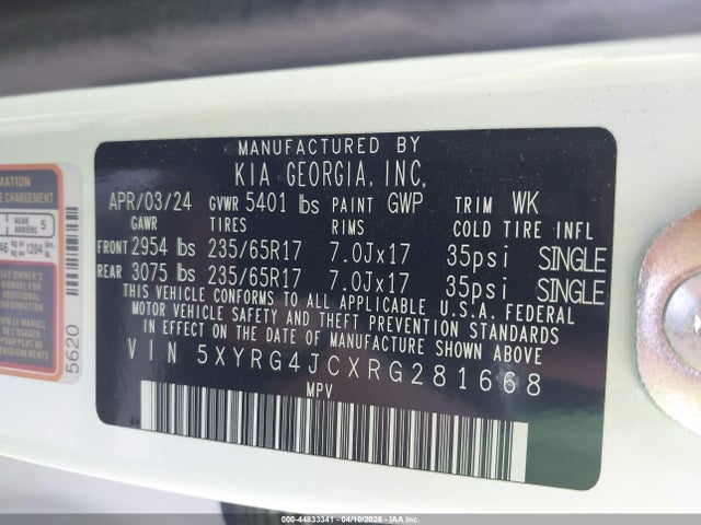 Kia Sorento Lx