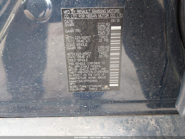 Nissan Rogue Sv