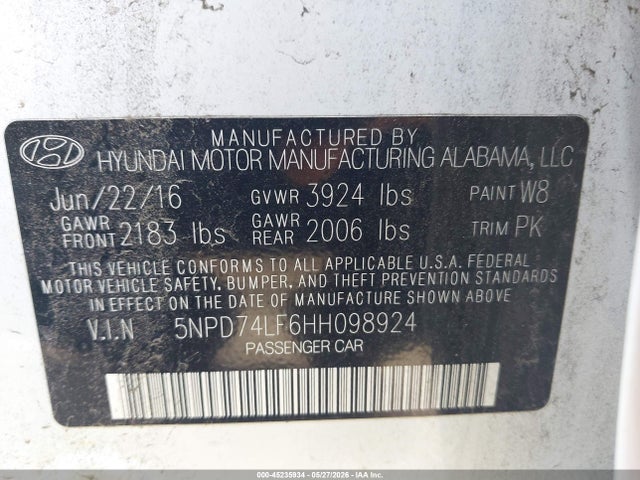 Hyundai ELANTRA Se