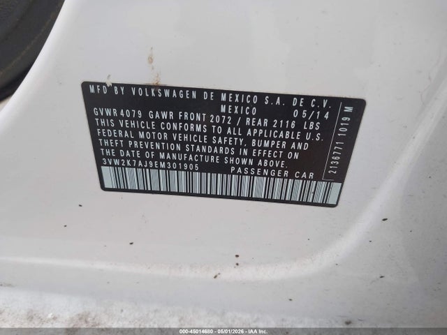 Volkswagen Jetta 2.0l S